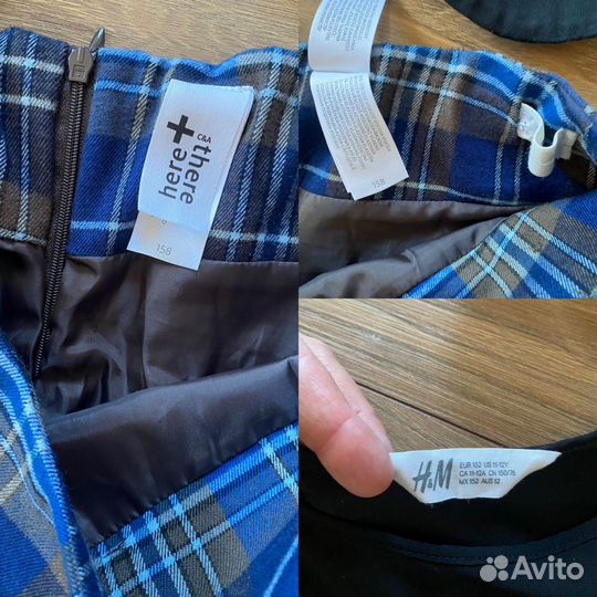 Пакет одежды на девочку рост 152-160 см. Zara HM