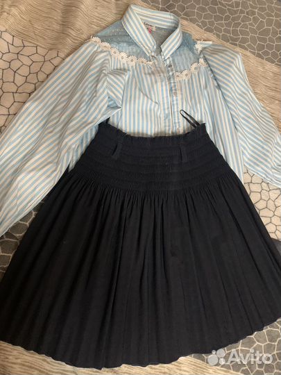 Форма синяя 134-145 2-3 кл