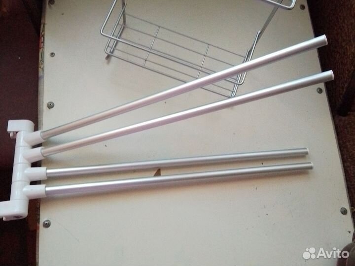 Вешалка для полотенец и подвесная полка Икеа