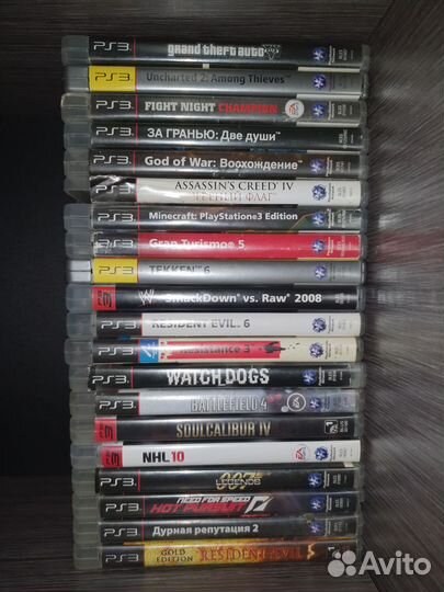 Диски с играми на PS3