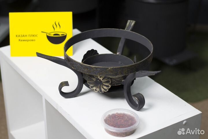 Подставка под садж сковороду кованная (Премиум)