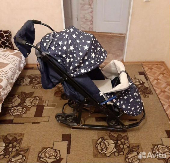 Коляска санки