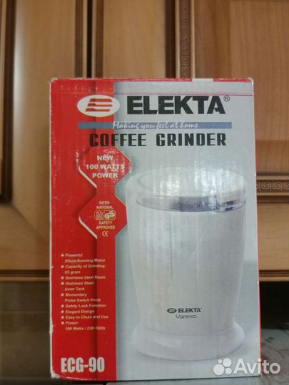 Кофемолка Electa ECG-90