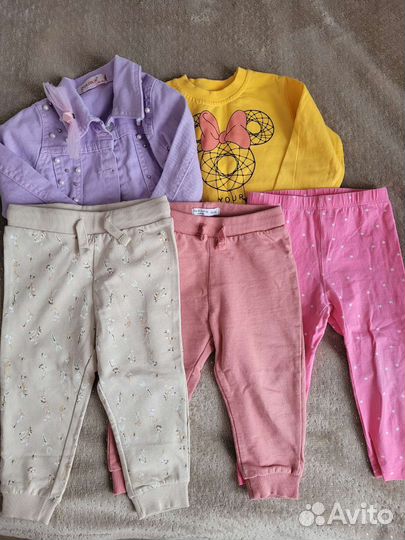 Одежда на девочку 80-86