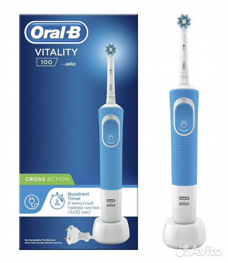 Электрическая зубная щетка Oral-B Vitality D100