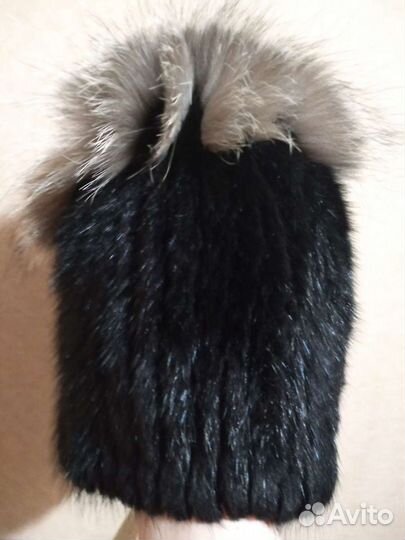 Шапка норковая