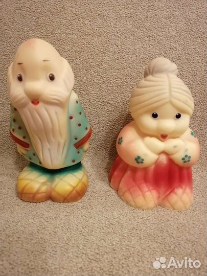 Резиновые игрушки СССР