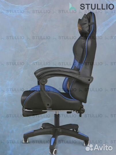 Компьютерное игровое кресло геймерское с массажем