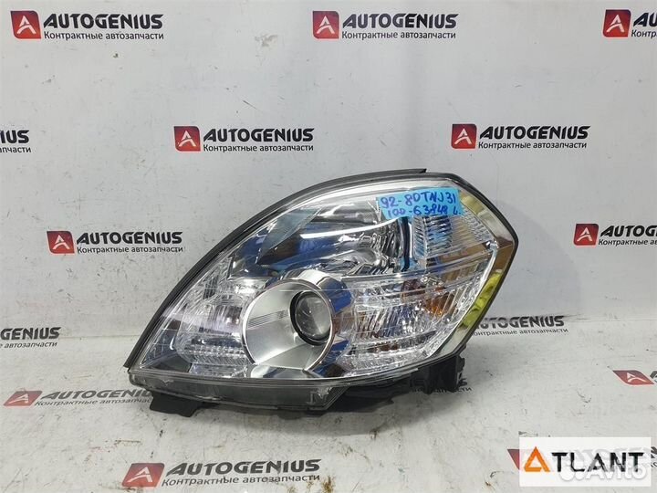 Фара передняя левая nissan teana