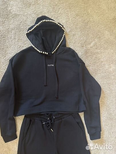 Спортивный костюм женский с брюками палаццо