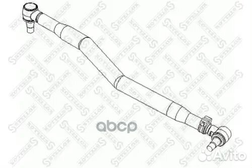 Тяга рулевая прод L863 d52 1изг