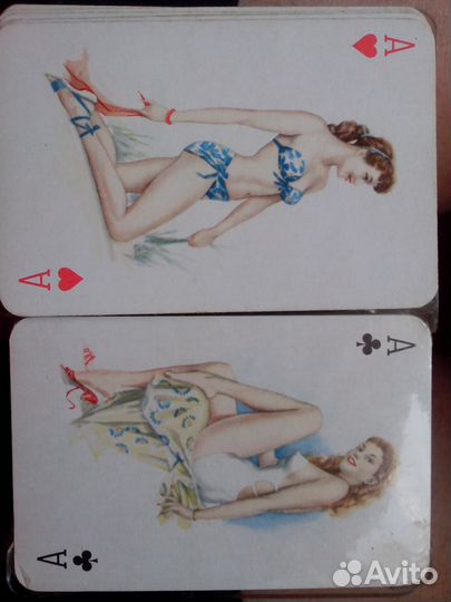 Коллекционные игральные карты гдр