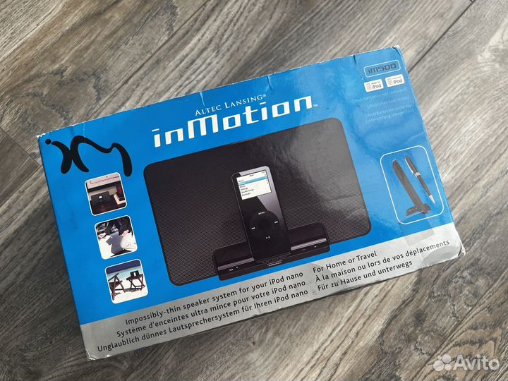 Акустика altec lansing inMation новая