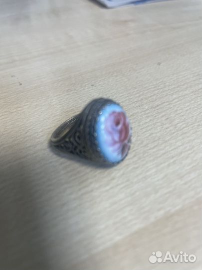 Кольцо финифть