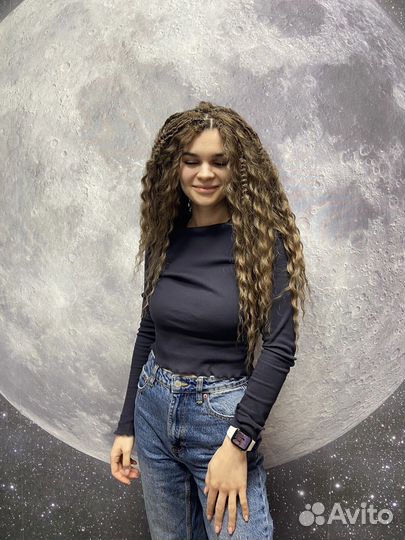 Афрокосы, афрокудри, ДЕ косы, боксерки