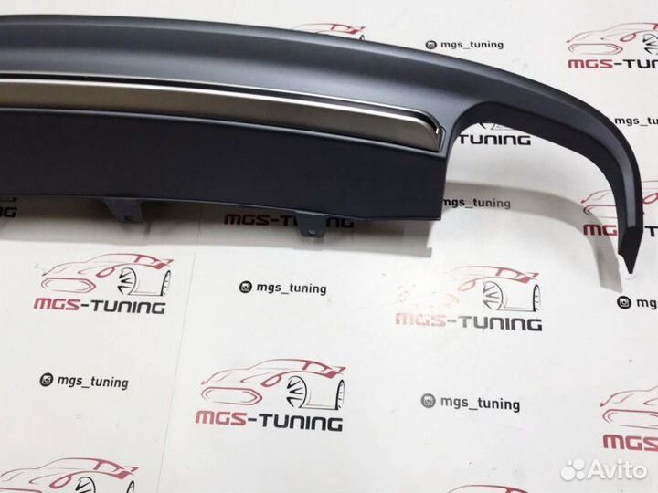 Диффузор Audi A7 10-14г в стиле S7