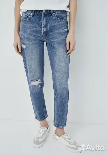 Джинсы женские укороченные
