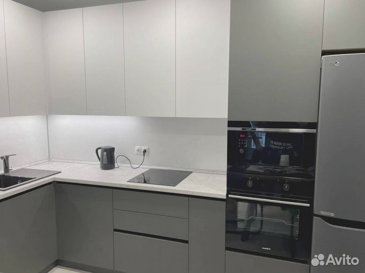 Кухня мдф без ручек