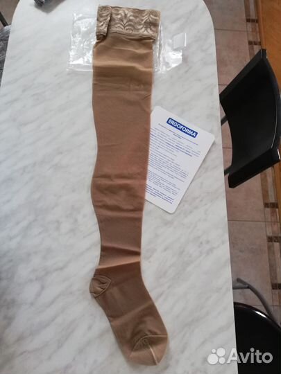 1 компрессионный чулок 2кл. Ergoforma