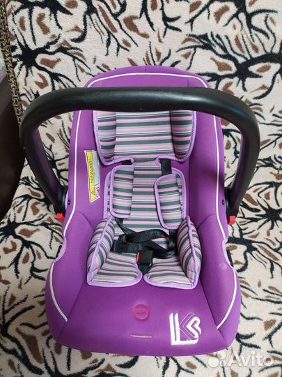 Автолюлька LK-02, группа 0+, цвет фиолетовый