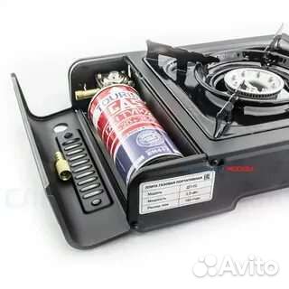 Портативная газовая плита+баллончики с газом