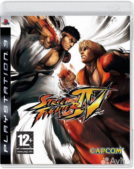 Street Fighter IV PS3, английская версия