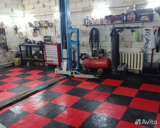 Модульная плитка пвх