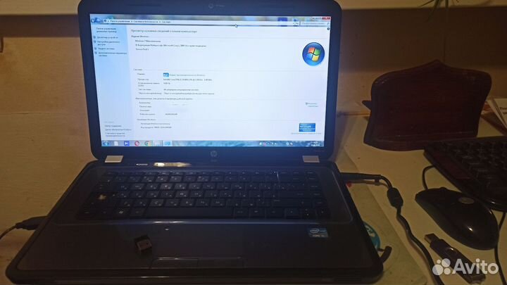 Hp pavilion g6. HDD 500gb, 4gb, Intel i5