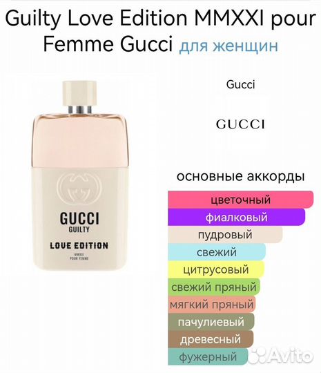 Gucci Love Edition mmxxi Pour Femme 90 мл