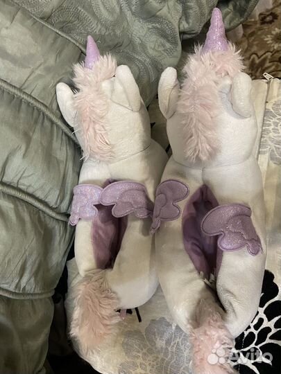 Тапочки единорог