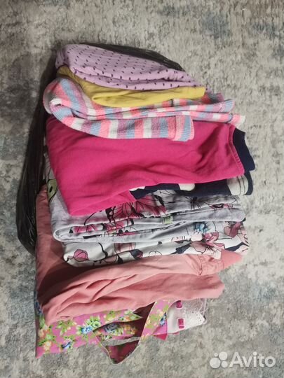 Пакет вещей для девочки 110 116