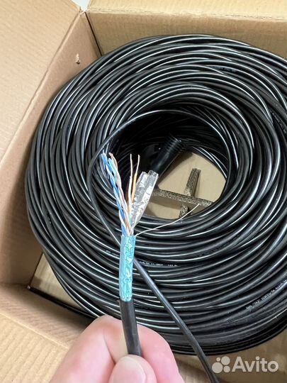 Кабель FTP внешний 4x2x0.52мм медь (Витая пара)