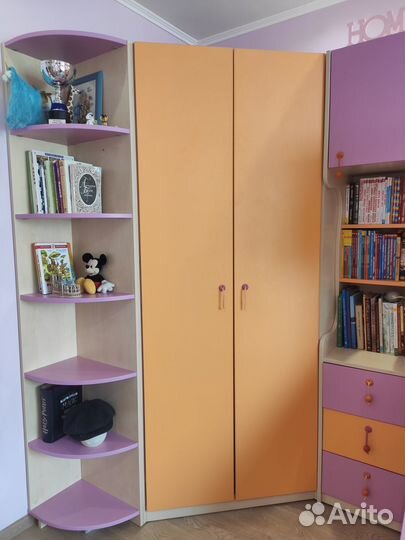 Мебель в детскую комнату для девочки