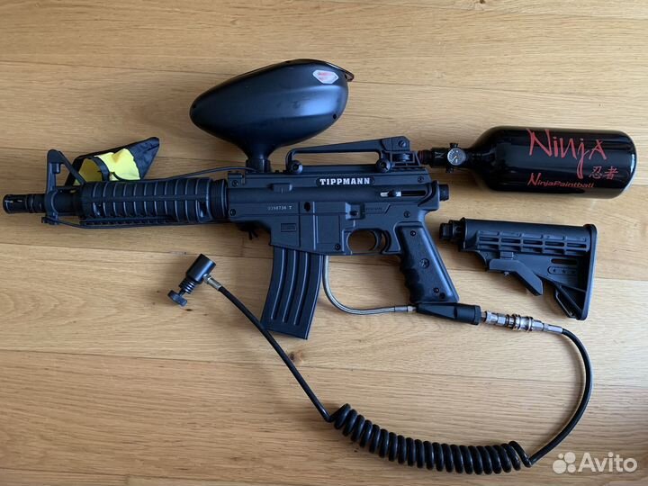 Пейнтбольный маркер (комплект)