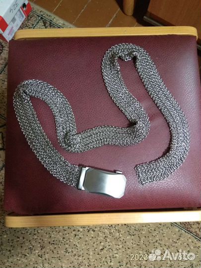 Ремень мужской стальной