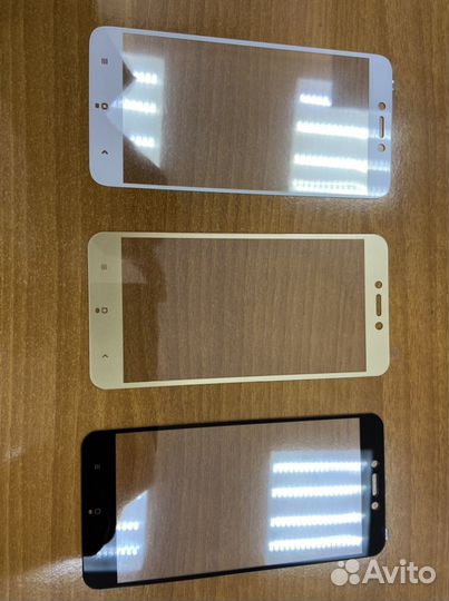 Защитное стекло, чехол