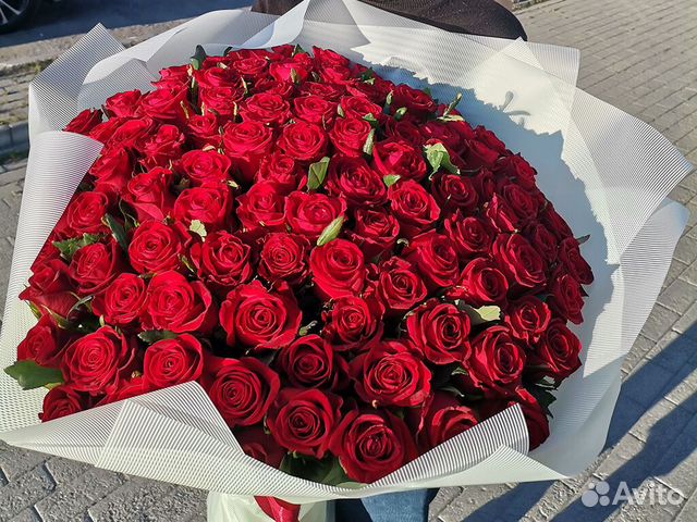 101 Роза Цветы Букеты 75 51 25 15 Розы Доставка объявление продам