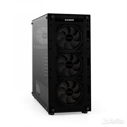 Корпус Miditower ExeGate i3 base (ATX, без бп, с о