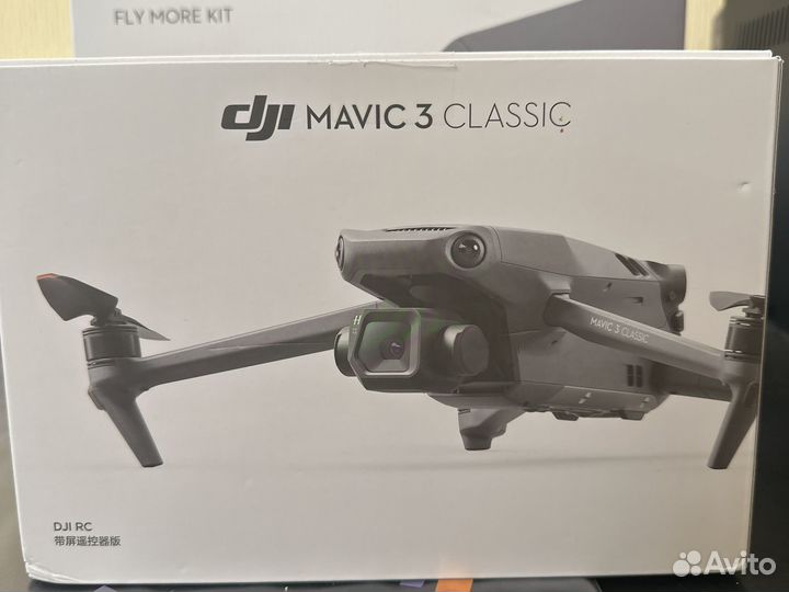 Квадрокоптер dji mavic 3 classic rc