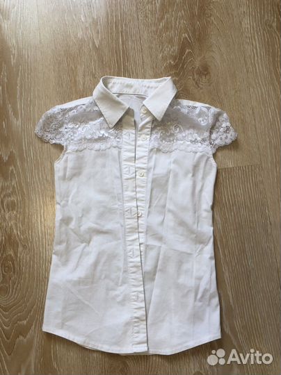 Школьные сарафан,юбка, блузки на 122-128