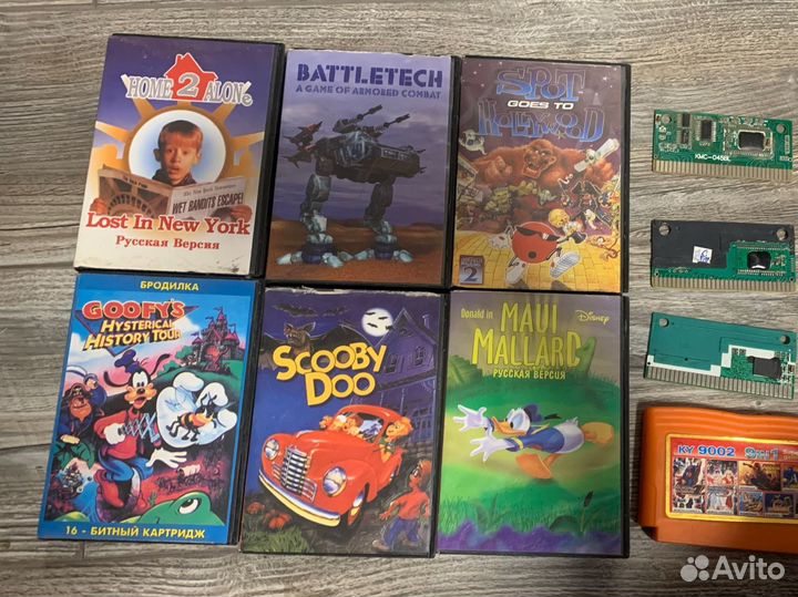 Картриджи sega