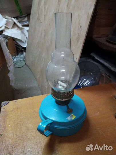 Лампа настольная, керосиновые. СССР