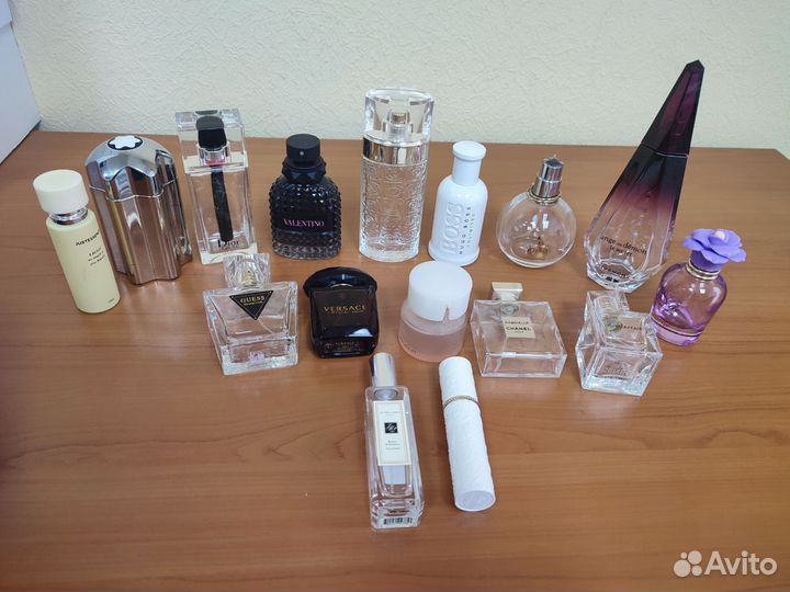 Флаконы от духов и туалетной воды