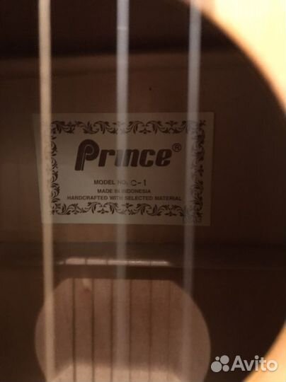 Гитара концертная prince C-1