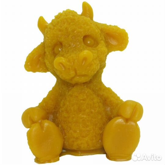 Силиконовая форма для свечей Бычок 7 (0723)