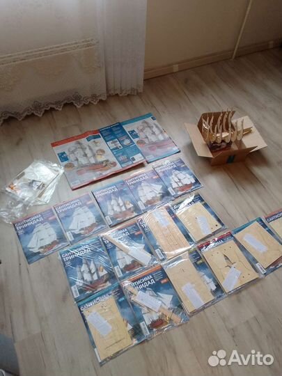 Сборный парусник 18века. deagostini