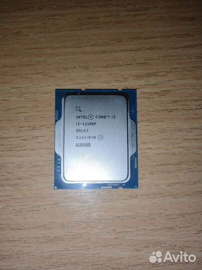 Процессор I3 12100f