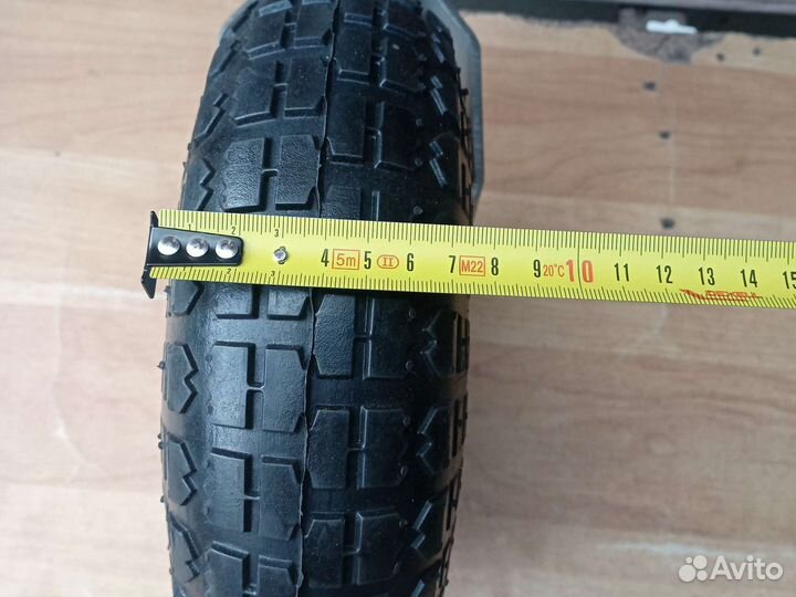 Опорное колесо для прицепа с пневмо колесом