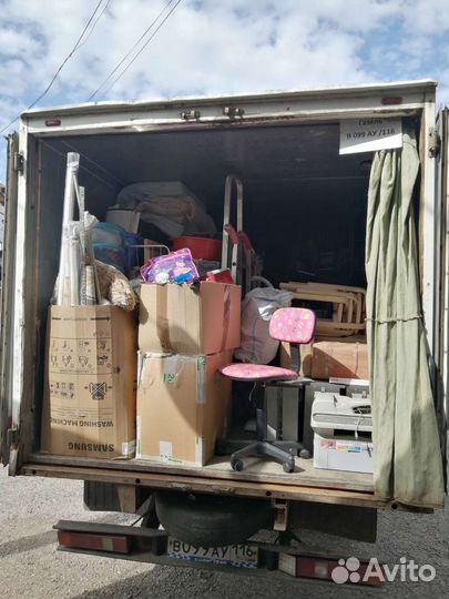 Услуги газели, каблук и грузчиков