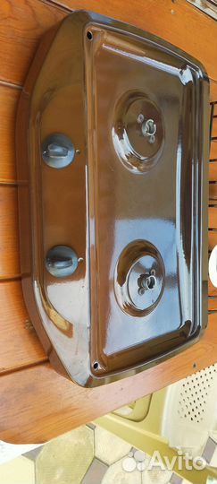 Газовая плита двухканфорная настольная